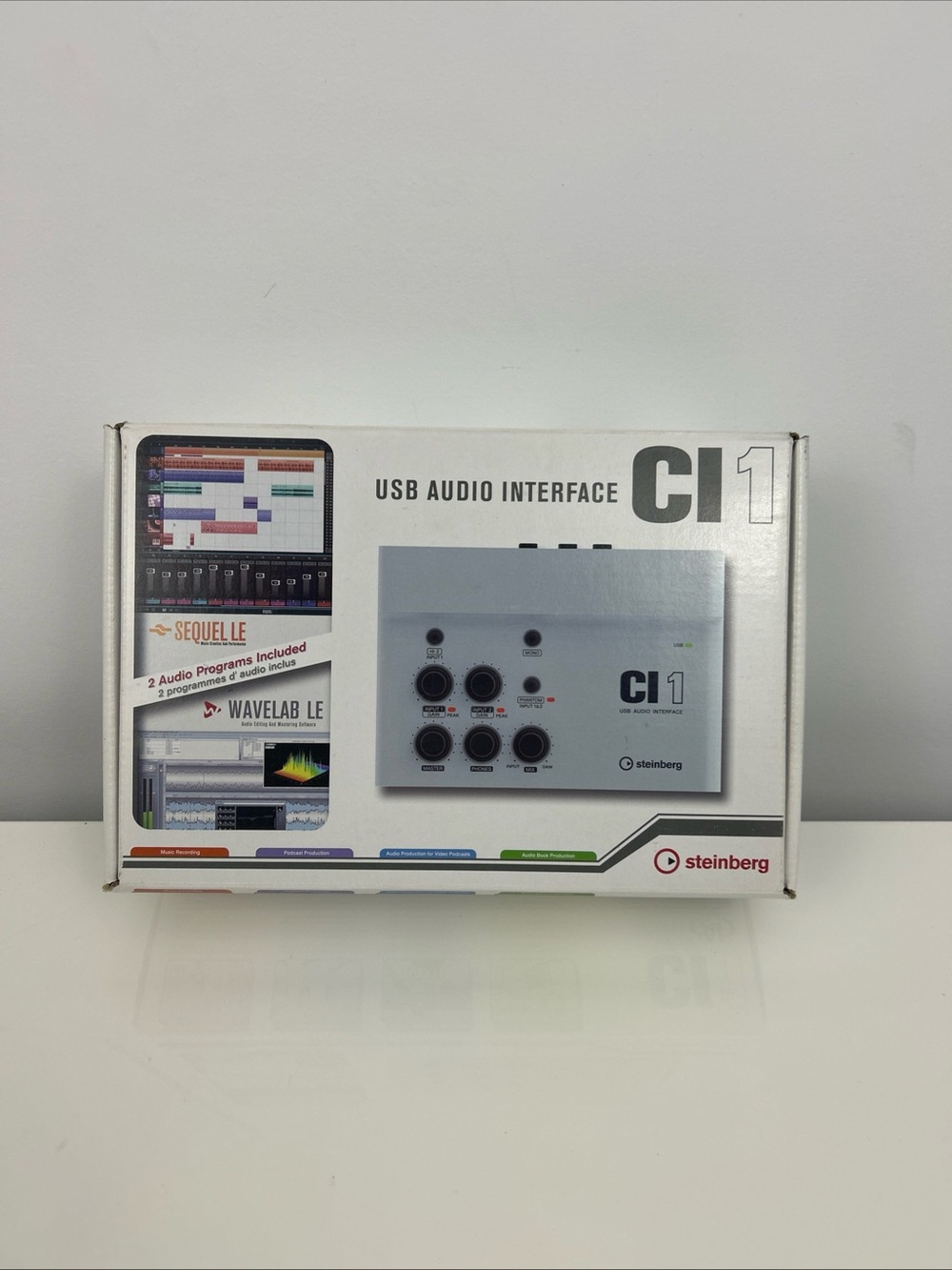 Steinberg CI1 USB Audio Interface - White